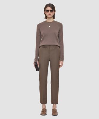 JOSEPH (Women) /ジョゼフ ギャバジンストレッチトラウザーズ コールマン(JF009415) チャイロ パンツ・ズボン【三越伊勢丹/公式】