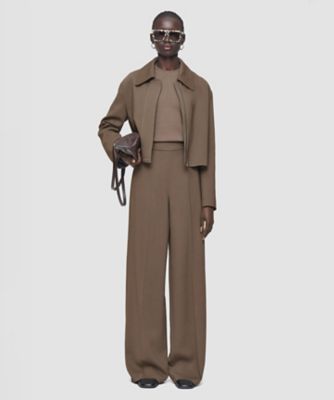 JOSEPH (Women) /ジョゼフ コンフォートキャディー トラウザーズ(JF009418) チャイロ パンツ・ズボン【三越伊勢丹/公式】