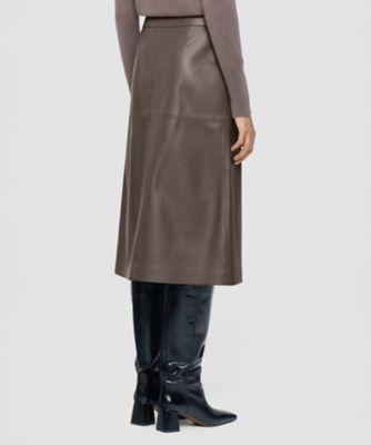 JOSEPH★ジョセフ★ナッパレザーミッドスカート 11008JF0087760010001?$VS_1500$