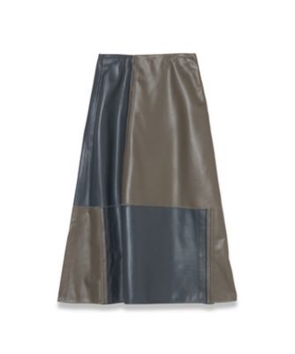 ✨極美品✨GIANFRANCO FERRE 鹿革 スカート 10007208_top.jpg