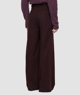 未使用　パオローニ　ツープリーツ　ストレッチトラウザーズ　サイドバックル　48 未使用 パオローニ ツープリーツ ストレッチトラウザーズ サイド