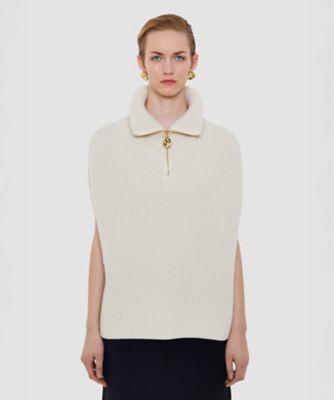 ＜JOSEPH (Women) ＞キャッシュ　フィッシャーマンリブ　ベスト（ＪＦ００９５２３）