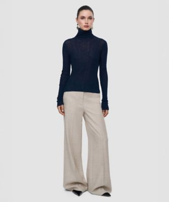 ＜JOSEPH L (Women／大きいサイズ) ＞バージンウール　トラウザーズ（ＪＦ００９５７１）