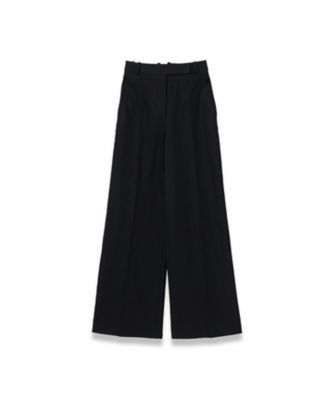 ＜JOSEPH (Women) ＞ギャバジンストレッチ　ワイドレッグトラウザーズ　ＹＵＫＩＯ（ＪＦ００９５７５）