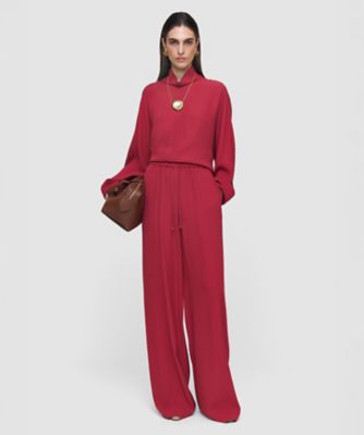 ＜JOSEPH L (Women／大きいサイズ) ＞クレープトラウザーズ　ＤＥＥ（ＪＦ００９６１３）