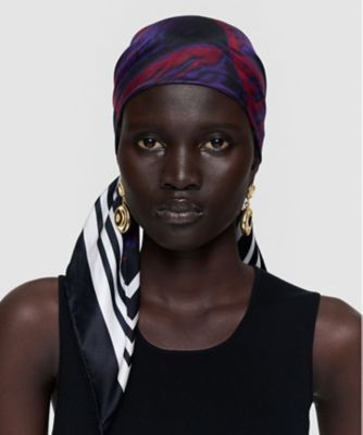 ラージシルクスカーフ Layla（JF009622） | JOSEPH