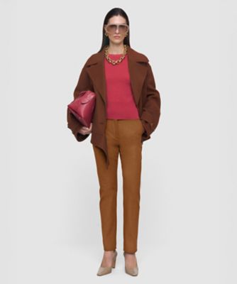 ギャバジンストレッチ スリムフィットトラウザーズ NEW