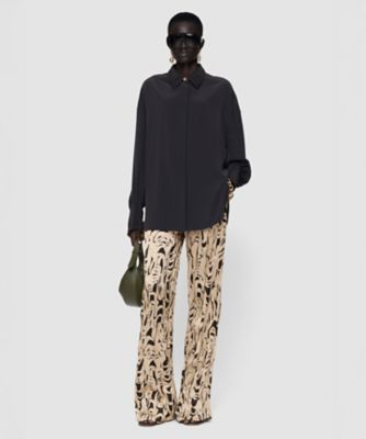 ＜JOSEPH (Women) ＞プリントクリンクル　トラウザーズ（ＪＦ００９６６６）