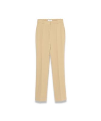 ＜JOSEPH L (Women／大きいサイズ) ＞コンフォートキャディー　スリムフィットトラウザーズ　ＣＯＬＢＵＲＮ（ＪＦ００９７３５）