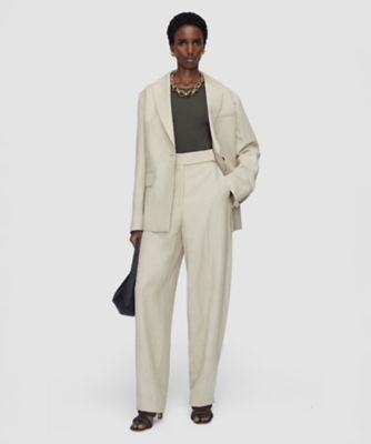 ＜JOSEPH L (Women／大きいサイズ) ＞ライトリネンブレンド　トラウザーズ（ＪＦ００９７４２）