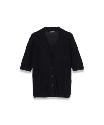 ＜JOSEPH L (Women／大きいサイズ) ＞クリンクルリブ　カーディガン（ＪＦ００９８３１）