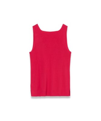 PLEATS PLEASE 赤 プリント タンクトップ　ベスト PLEATS PLEASE ISSEY MIYAKE（タンクトップ）のフリマアイテム一覧