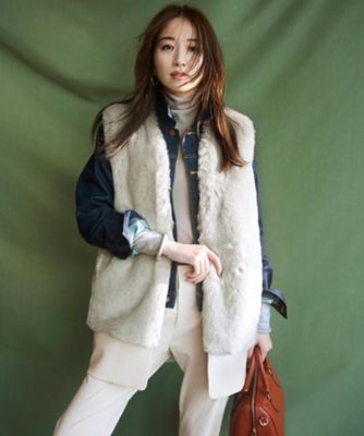 【ＣＬＡＳＳＹ．１月号掲載】２３区ＤＥＮＩＭ　ストレッチ　ジャケット（ＪＫ２３ＮＳ０７２１）