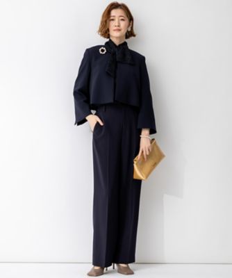 APPLAUDIR】クリアジョーゼット コンパクトタックジャケット