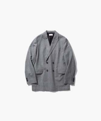 ＷＯＯＬ ＬＩＮＥＮ ＳＨＡＲＫＳＫＩＮ ｜ ダブルブレステッド 