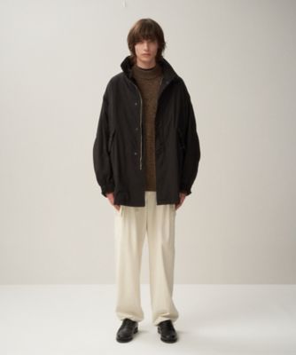 値下げ！　ATON エイトン　黒　モッズコート　ライナー付き　02 Mサイズ AIR WEATHER ｜ ショートモッズコート