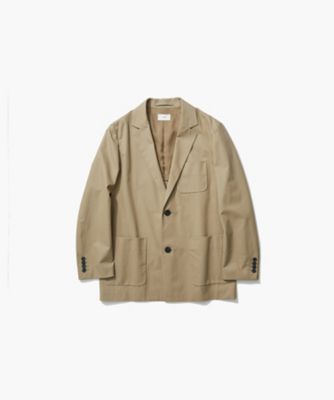 ＯＲＧＡＮＩＣ　ＣＯＴＴＯＮ　ＴＷＩＬＬ　｜　テーラードジャケット（ＪＫＡＧＧＭ０１２０）