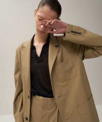 ＯＲＧＡＮＩＣ　ＣＯＴＴＯＮ　ＴＷＩＬＬ　｜　テーラードジャケット（ＪＫＡＧＧＭ０１２０）