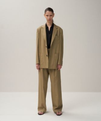 ＯＲＧＡＮＩＣ　ＣＯＴＴＯＮ　ＴＷＩＬＬ　｜　テーラードジャケット（ＪＫＡＧＧＭ０１２０）