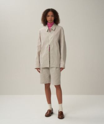 STRETCH NYLON LINEN ｜ ジップアップ