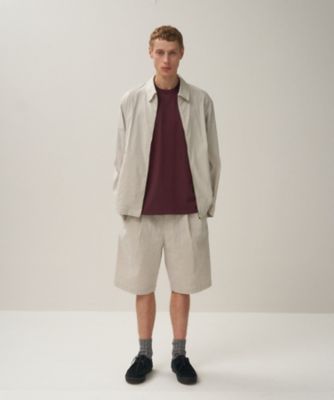 STRETCH NYLON LINEN ｜ ジップアップジャケット