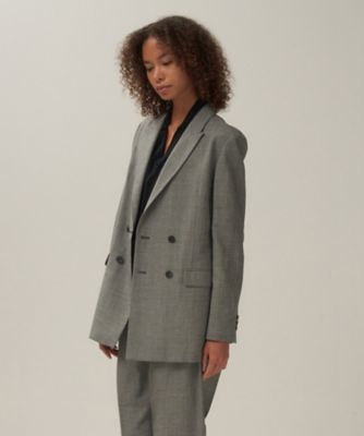 ＷＯＯＬ　ＬＩＮＥＮ　ＳＨＡＲＫＳＫＩＮ　｜　ダブルジャケット（ＪＫＡＧＧＭ０２１１）