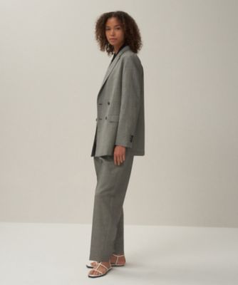 ＷＯＯＬ　ＬＩＮＥＮ　ＳＨＡＲＫＳＫＩＮ　｜　ダブルジャケット（ＪＫＡＧＧＭ０２１１）