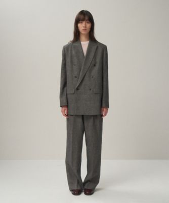 ツイルダブルジャケット ジャケット ダブルジャケット アウター 春服 秋服 She's Closet ジャケット テーラードジャケット 金ボタン