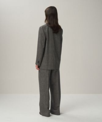 LINEN WOOL TWILL ｜ ダブルジャケット