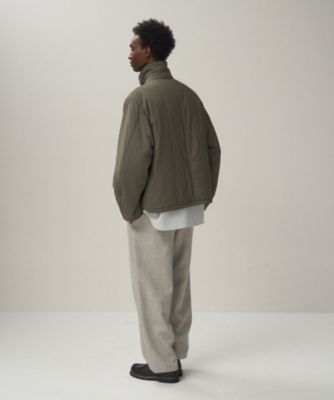 ＭＡＴ　ＡＩＲＹ　ＮＹＬＯＮ　｜　ハリントンジャケット　－　ＵＮＩＳＥＸ（ＪＫＡＧＧＷ０９０２）