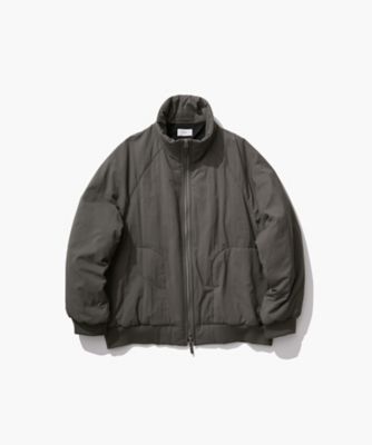 【送料無料】ＭＡＴ　ＡＩＲＹ　ＮＹＬＯＮ　｜　ウールパテッドスタンドジャケット　－　ＵＮＩＳＥＸ（ＪＫＡＧＧＷ０９０３）