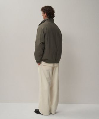 【送料無料】ＭＡＴ　ＡＩＲＹ　ＮＹＬＯＮ　｜　ウールパテッドスタンドジャケット　－　ＵＮＩＳＥＸ（ＪＫＡＧＧＷ０９０３）