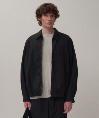 ＜ATON (Women/Men)＞ＬＩＧＨＴ　ＴＣ　ＧＡＢＡＲＤＩＮＥ　｜　ウォッシュハリントンジャケット　－　ＵＮＩＳＥＸ（ＪＫＡＧＬＭ０１０１）