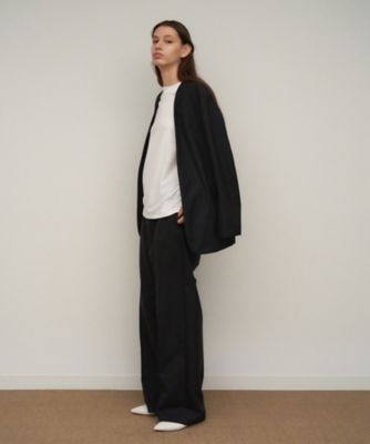 WOOL TROPICAL ｜ ノーカラージャケット