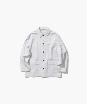 ＜ATON (Women/Men)＞ＣＯＴＴＯＮ　ＬＩＮＥＮ　ＫＡＴＳＵＲＡＧＩ　｜　ワークジャケット（ＪＫＡＧＬＭ０６０２）