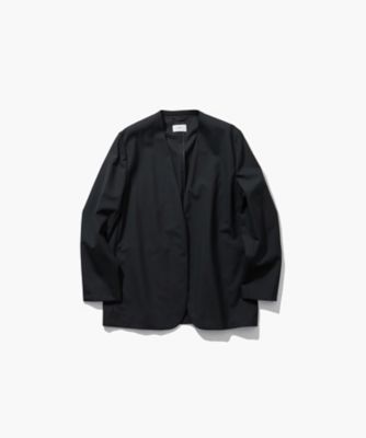 26FW】WOOL TROPICAL ｜ ノーカラージャケット