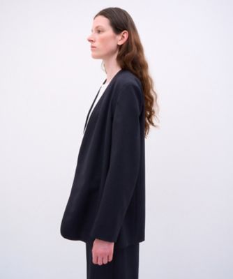 26FW】WOOL TROPICAL ｜ ノーカラージャケット