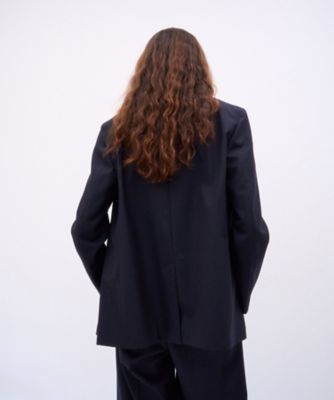 26FW】WOOL TROPICAL ｜ ノーカラージャケット