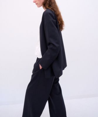 26FW】WOOL TROPICAL ｜ ノーカラージャケット