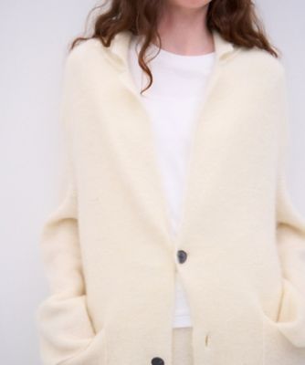 【CRYSTAL COLLECTION】ニットジャケット MOHAIR SHAGGY ｜ ニットジャケット