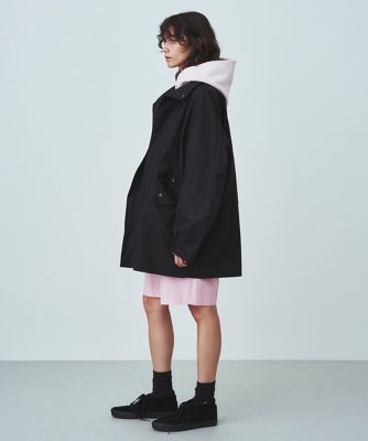 ATON【COTTON NYLON OXFORD HOODED COAT】 - ブルゾン