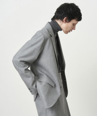 ＭＥＲＩＮＯ ＣＯＬＬＥＧＥ ＦＬＡＮＮＥＬ ｜ テーラードジャケット