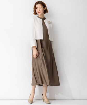 APPLAUDIR】クリアジョーゼット コンパクトタックジャケット