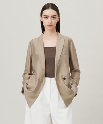 ＜ICB L (Women/大きいサイズ)＞【接触冷感・速乾・洗える】　再生繊維（セルロース）シアー　ジャケット（ＪＫＣＭＧＭ０４０８）