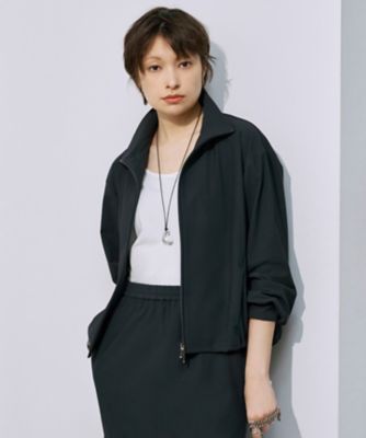 ＜ICB L (Women/大きいサイズ)＞【接触冷感・ＵＶカット・防シワ・洗える】　アトラストリコット　ブルゾン（ＪＫＣＭＧＭ０５１２）