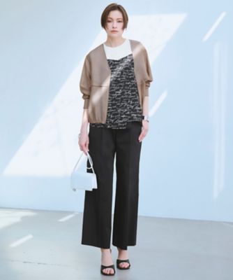 美品 ジェイプレス 24SS ボイルドワッシャー ブルゾン 洗える 8分袖 美