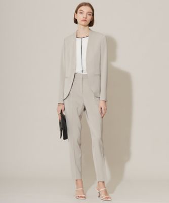 新色追加・防シワ・速乾・洗える】Fied ノーカラージャケット  