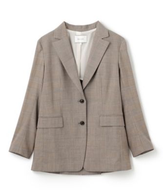 美品☆ELENDEEK グレンチェックハリウッドジャケット ベルト 美品☆ELENDEEK グレンチェックハリウッドジャケット ベルト