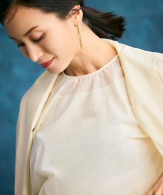 BEIGE. ベイジ　CUPHEA アウトポケットジャケット　エクリュ　2 BEIGE. ベイジ CUPHEA アウトポケットジャケット エクリュ 2