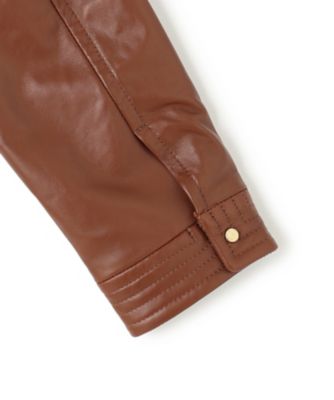 andGIRL 秋号掲載】CLYDE ／ ステッチデザインラムレザー